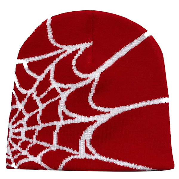 Stickad mössa för vintermössa Mjuk spindelväv Baggy Slouchy Stickade vintervarma mössor för kallt väder Skate Cap C