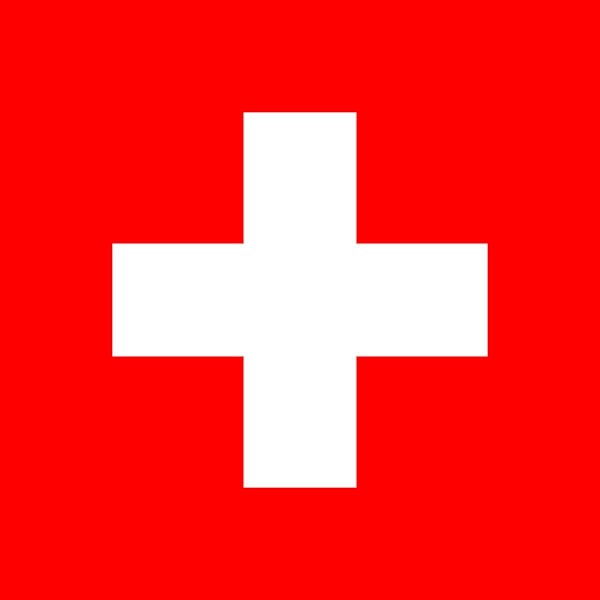 Sveitsisk flagg Switzerland