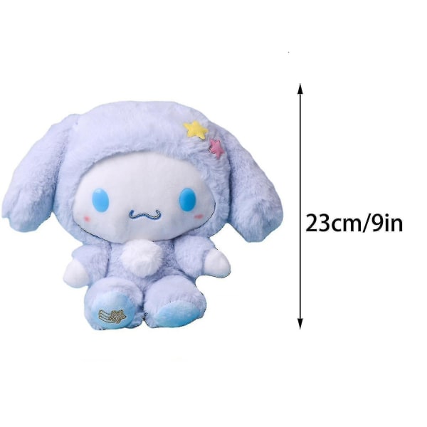 Sanrio-serie tecknad filmhänge 23 cm Melody plyschdocka leksaksgåva S Kuromi Kuromi 15CM