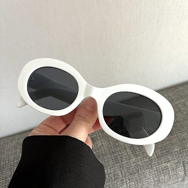 Nye Arc de Triomphe Fashionable Oval Frames Solbriller Trendy Retro Solbriller GIft Linzero