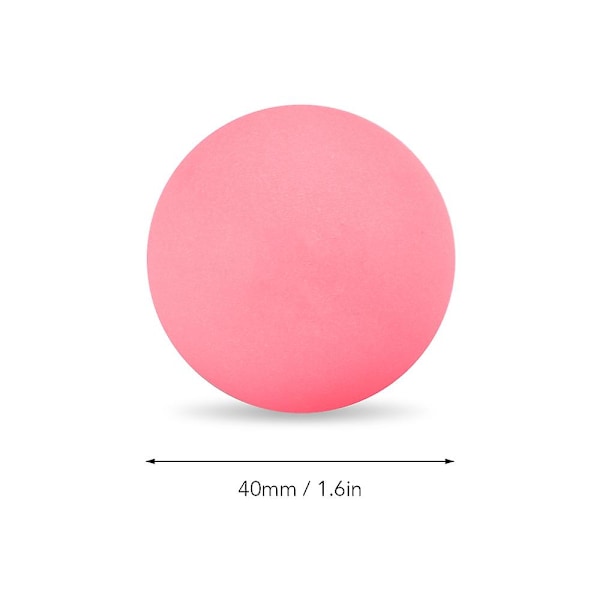 24 stk. 40mm Bordtennisbolde Ping Pong Bolde Amatør Avanceret Træningsøvelsesbolde_xx