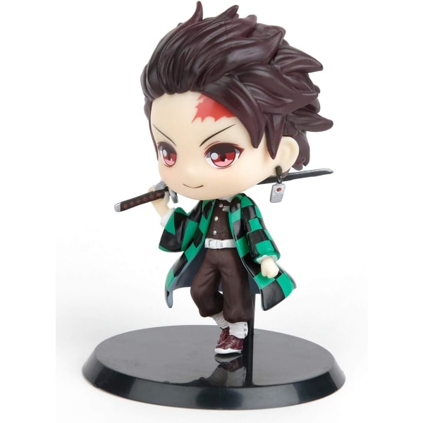 Demon Slayer Figurer GK Agatsuma Zenitsu Figur - 2,8 tommer