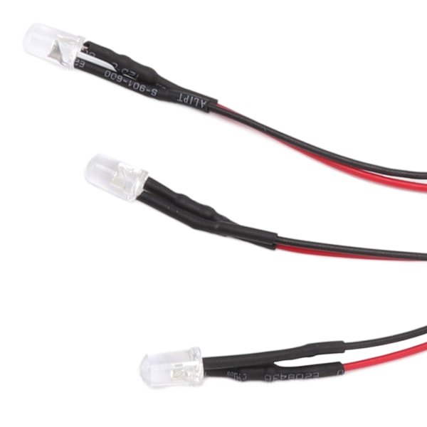 10 st LED-lampor 5 mm förinställda elektroniska LED-lampor för dekoration 5-12 V rött ljus_xx