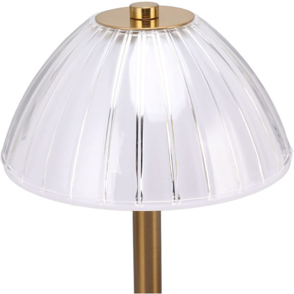 Industriell bordlampe, berøringsbryter nattlys USB oppladbar ved siden av LED bordlampe for restaurantkafé 2pcs