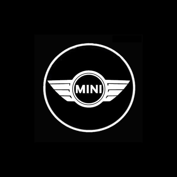 2 stk passer til Mini Cooper velkomstlys, pr
