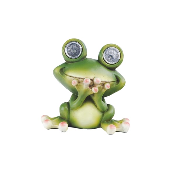 Solar Creative Cute Frog Outdoor LED Garden Light Living Room