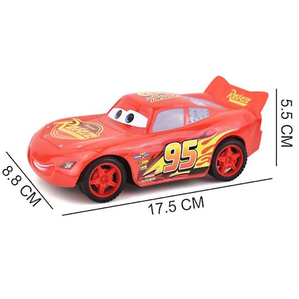 Pixar Cars 1:24 Lightning McQueen RC Radiostyrt Bil, Lekebil, Julegave, Bursdagsgave