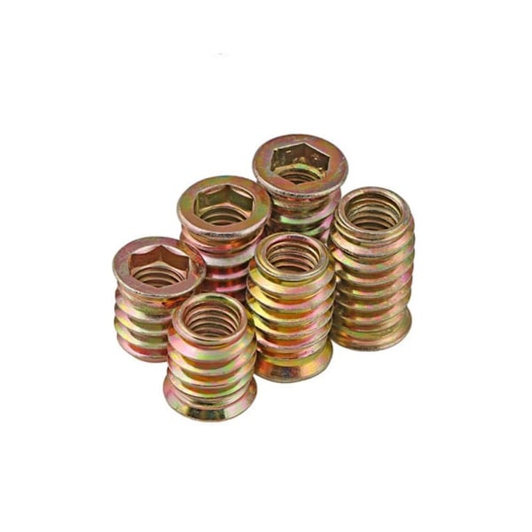 20 stk. Gjengeinnsatsmuttere Treskruemutter M8X17MM M8x17mm