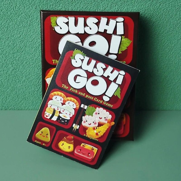 1 stk. \"sushi Go\" Familiespil Kort, sjovt kortspil, festlige brætspil