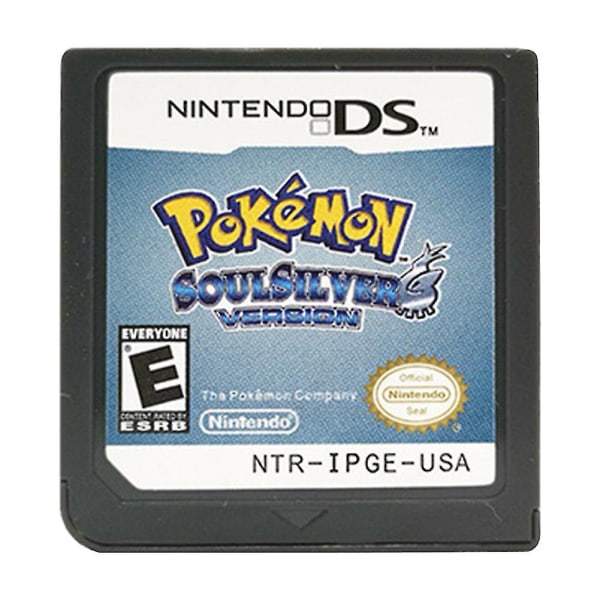 Heart Gold Home Computer Soul Silver Player Game Card til 3ds Lite