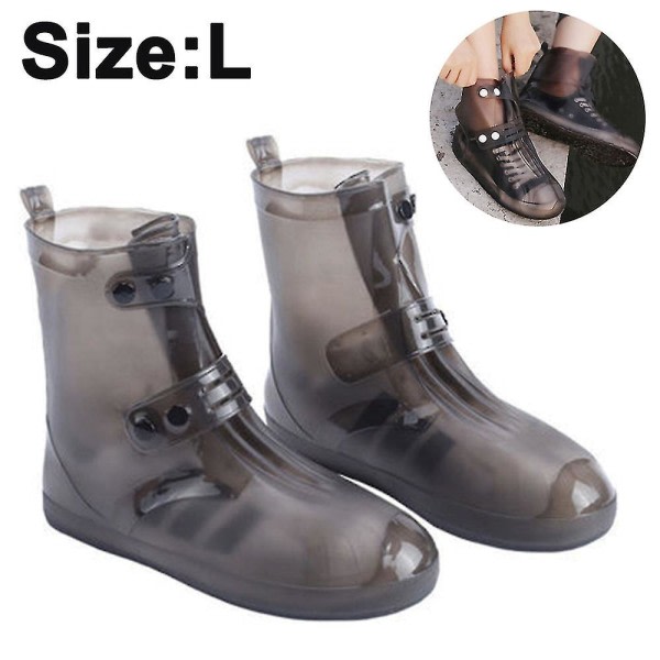 Cover Vedenpitävä Sand Control Liukumattomat kengät Cover Uudelleenkäytettävät Rain Snow Boots Ove