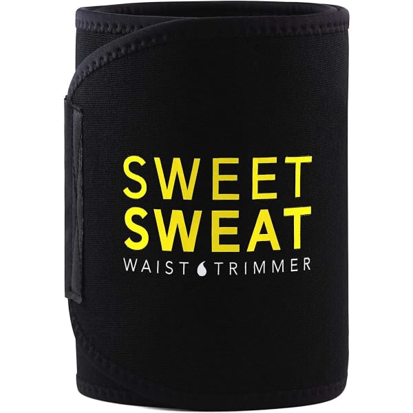 Vyötärötrimmeri, waist trainer naisille ja miehille - Sweatband Body Wrap - Workout Sweatband keltainen