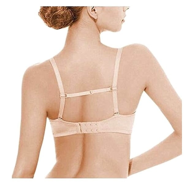 Non-slip elastic adjustable bra strap holder with bra clips