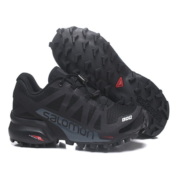 Nya Solomon speedcross Pro 2 Outdoor Trail löparskor Herr Vandringsskor Vandring gray black 43