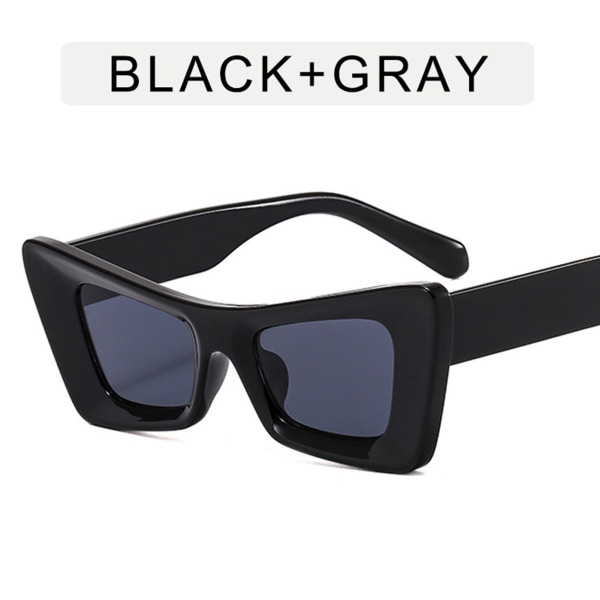 Mode halvmåneformade solglasögon UV400 Skydd Mode kattögonform Sunnyes Unisex daglig användning för män och kvinnor b