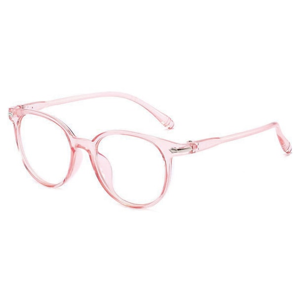 Anti-strålning datorglasögon för unisex Retro Frame skyddsglasögon pink frame