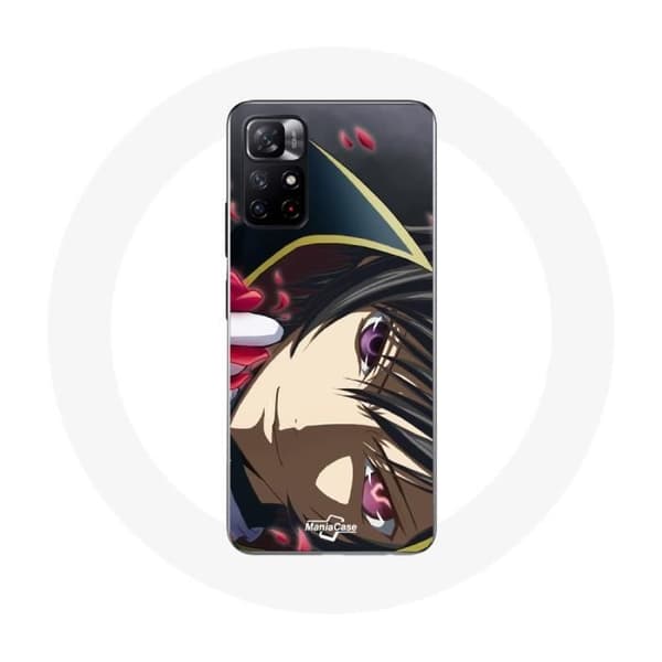 Coque - Maniacase - Xiaomi Redmi Note 11s 5G - Code Geass Lelouch - Silikone - Blød svart