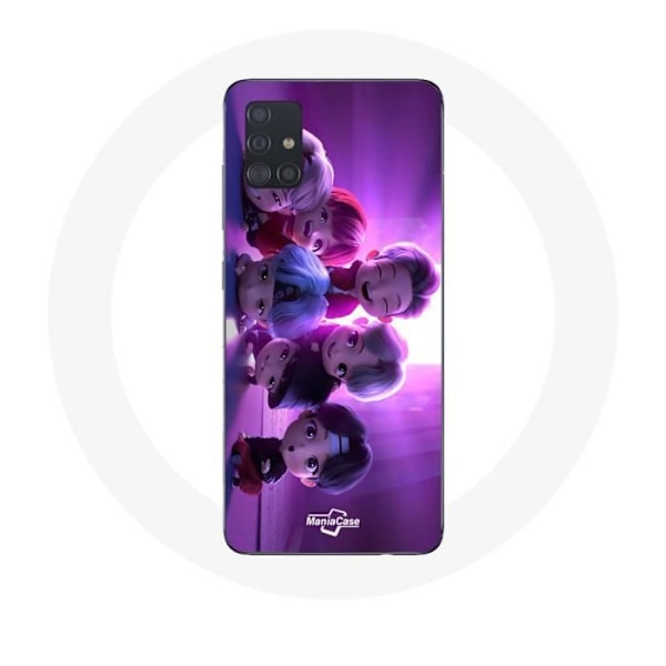 Coque för Samsung Galaxy A51 5G BTS TinyTAN Animation Affisch RM Jin Suga J-Hope Jimin V Och Jungkook Mic Drop