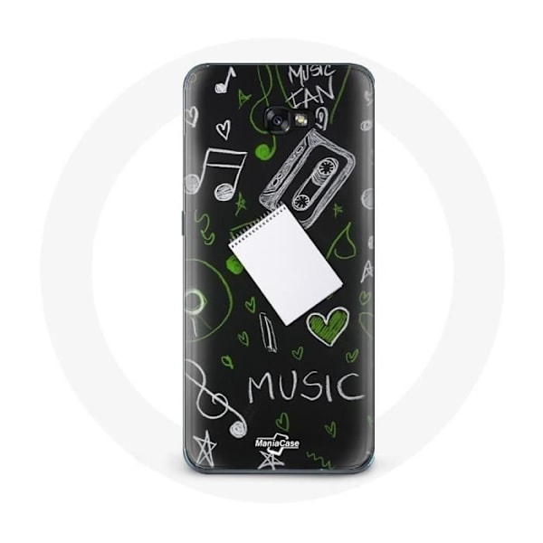 Coque - Samsung - Galaxy A3 2016 - Sort - Nøgle - Blød