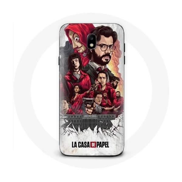 Coque - La Casa De Papel - Samsung Galaxy J5 2017 - Mjuk - Skydd - Konst