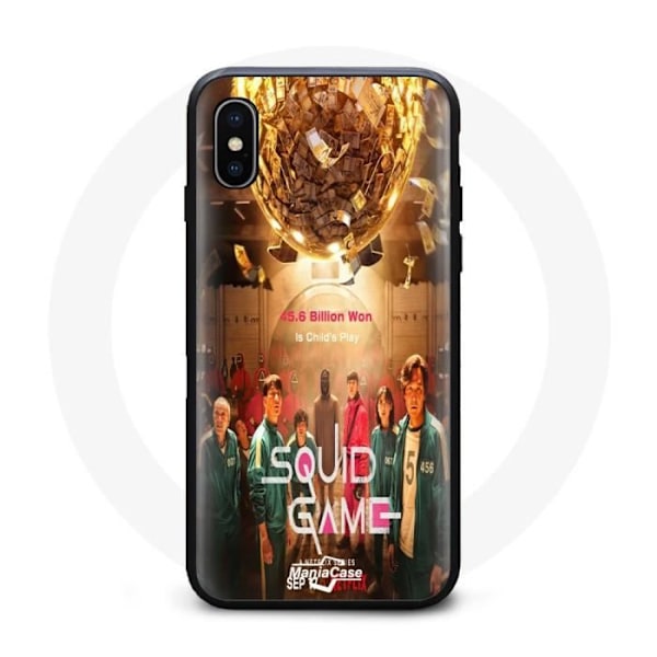 Coque - Squid Game - Iphone XS Max - Blød - Sort - Unisex