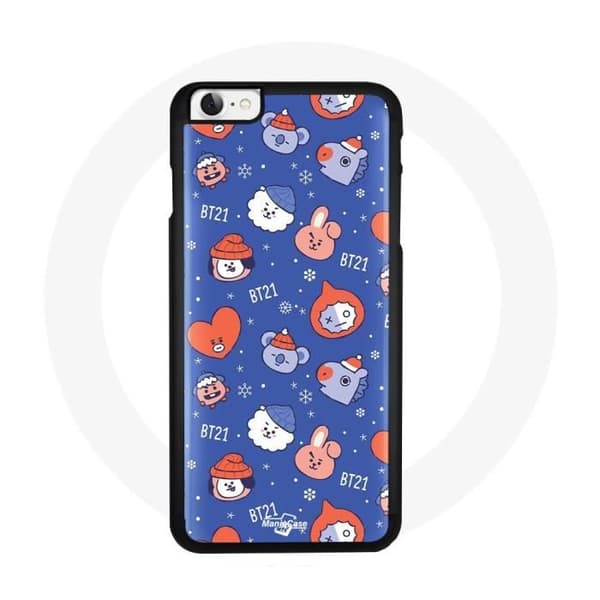 Cover til iPhone SE BTS Bangtan Sonyeondan BT21 Jul 2023