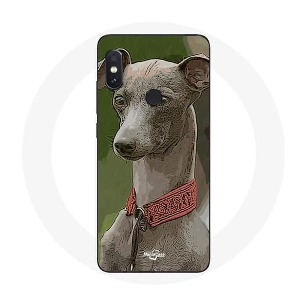 Cover - Xiaomi - Redmi Note 5 Pro - Blød - Greyhound - Grå Grå