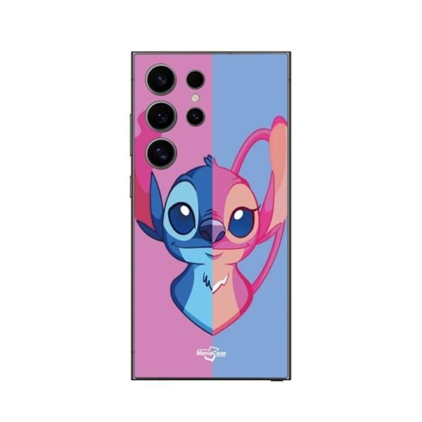 Coque Samsung Galaxy S25 Ultra STITCH OCH ANGEL BLÅ OCH ROSA Maniacase
