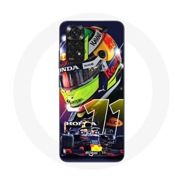 Cover til Xiaomi Redmi Note 11S Formel 1 Sergio Pérez Formel 1 kører