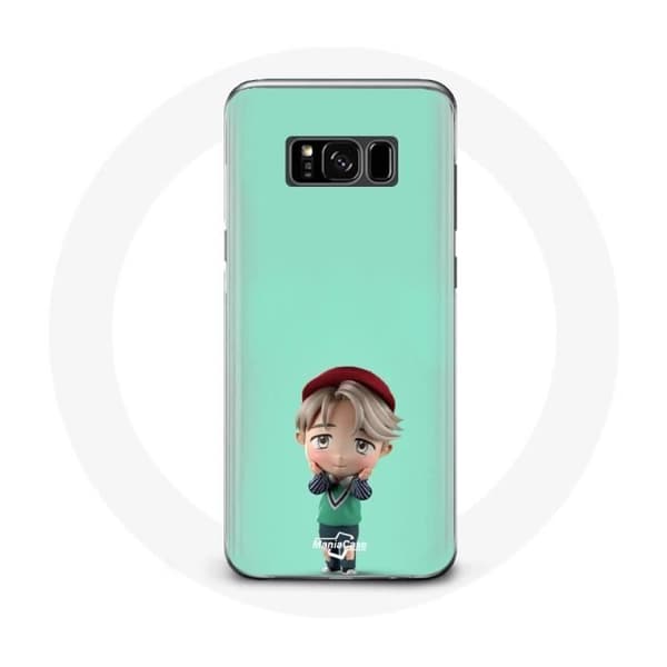 Coque för Samsung Galaxy S8 BTS TinyTAN Animation Jimin