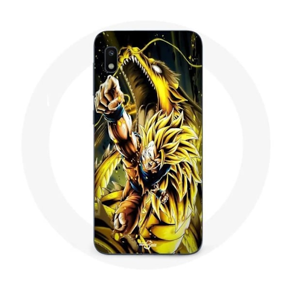 Coque Samsung Galaxy A10 Son Goku Super Saiyan SSJ3 Drakens punktattacke