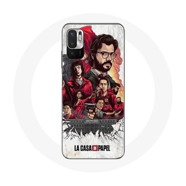 Coque för Xiaomi Redmi Note 10T 5G La Casa De Papel affischkonst