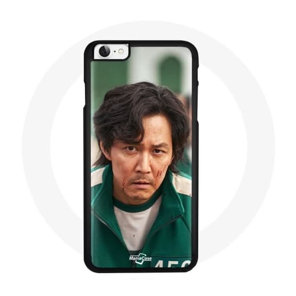 Telefoncover - Maniacase - Iphone 5 - Design Squid Game - Blød - Sort