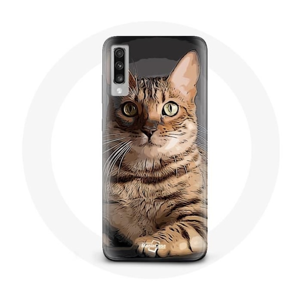 Coque för Samsung Galaxy A50 Bengalras av katter