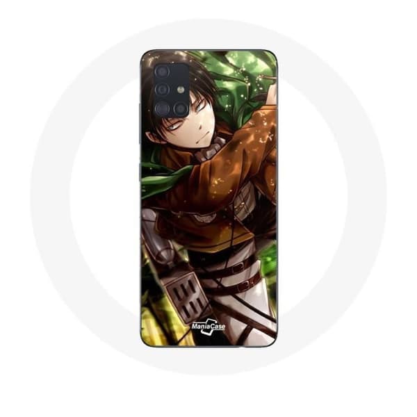 Coque pour Samsung Galaxy A51 5G Attack on Titan Levi Ackerman