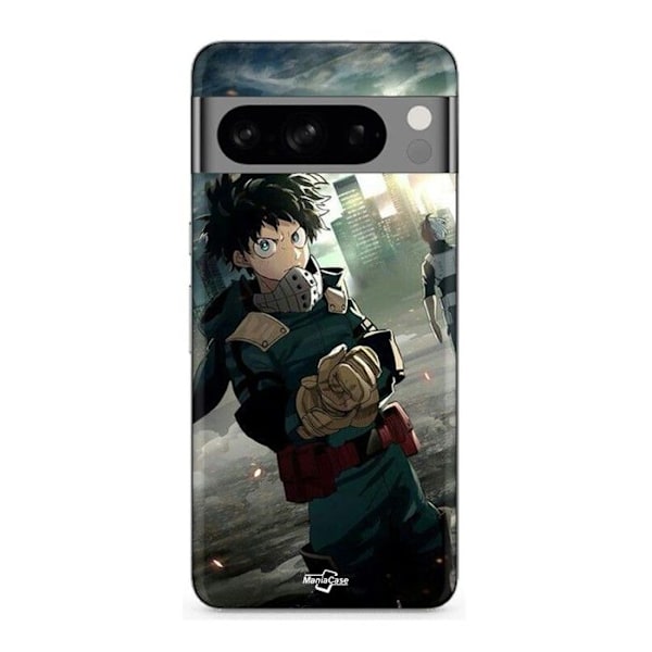 Telefonfodral - MANIACASE - Google Pixel 8a Pro - My Hero Academia - Silikon - Mjuk Svart