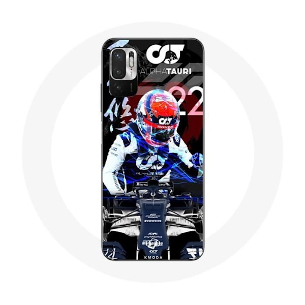 Coque för Xiaomi Redmi Note 10T 5G Formel 1 Yuki Tsunoda japansk F1-förare