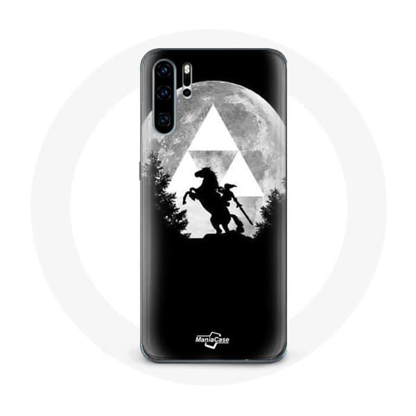 Cover til Huawei P30 - Zelda - Blød - Sort - Beskyttelse - Unisex