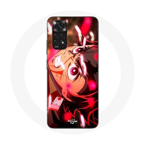 Skydd för Xiaomi Redmi Note 11 4G Tanjiro Demon Slayer Kimetsu no Yaiba i ilska