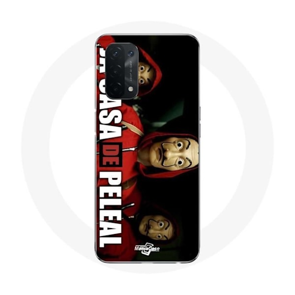 Coque för Oppo A74 La casa de papel Dali-masker