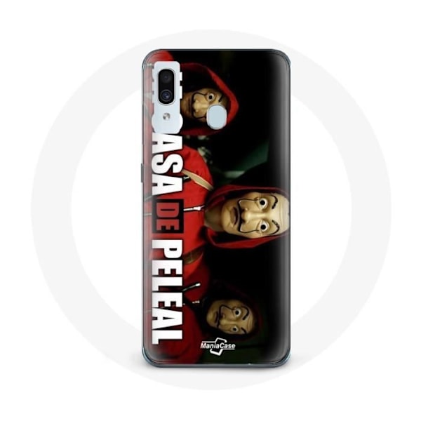 Coque för Samsung Galaxy A40 La casa de papel Dali-masken