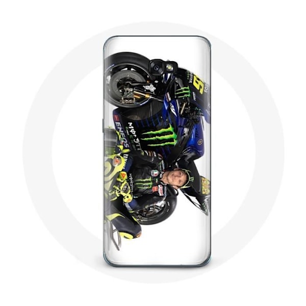 Skydd för Samsung A5 2016 Valentino Rossi Hastighetsförare vit bakgrund