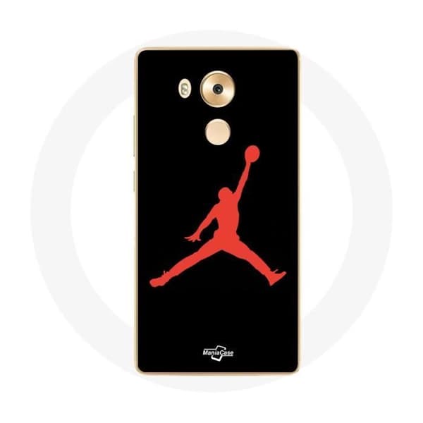 Cover til Huawei Mate 8 Michael Jordan Logo Rød