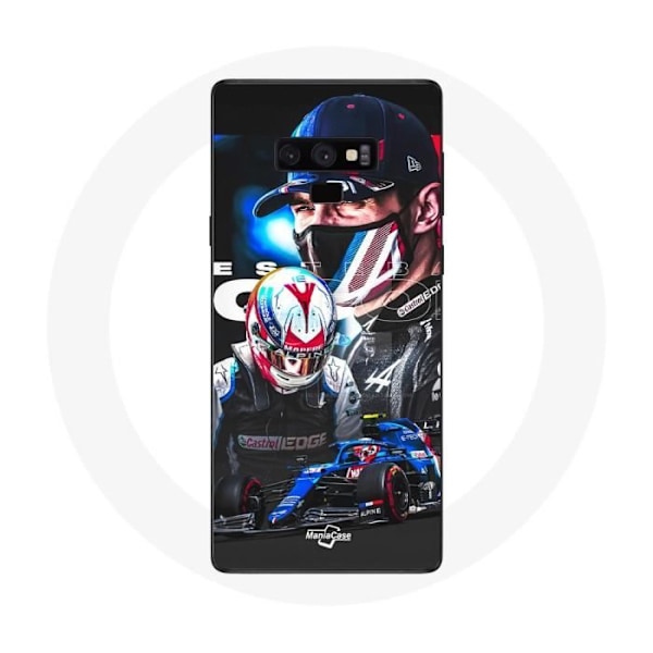 Skydd till Samsung Galaxy Note 9 Formel 1 Esteban Ocon F1-förare