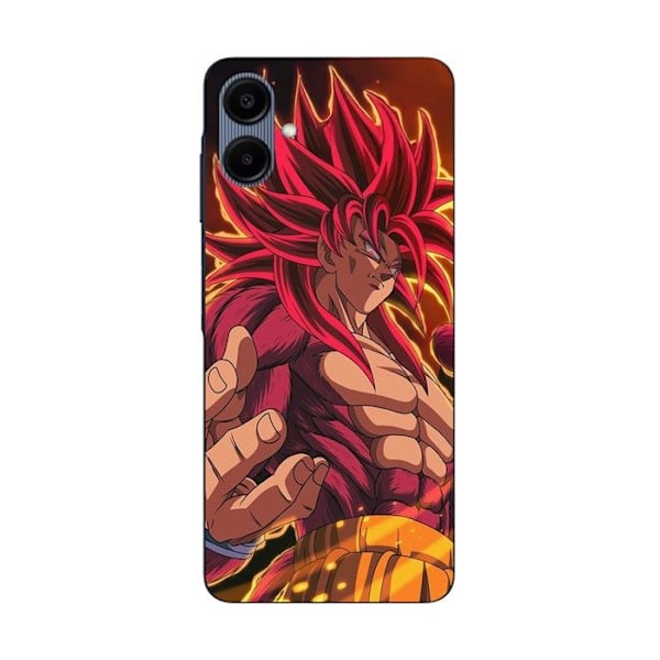 Coque Maniacase för Samsung Galaxy A06 Dragon Ball DAIMA Goku Ultime SSJ4 Svart