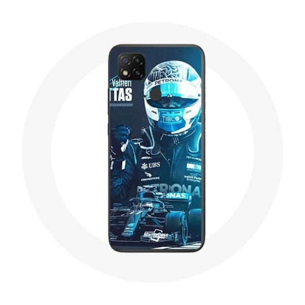 Coque - Xiaomi - Redmi 9C - Formel 1 - Valtteri Bottas - Mjuk Svart Svart