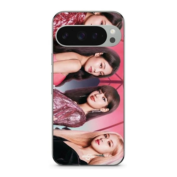 Coque - MANIACASE - Google Pixel 9 Pro - Svart - Flexibel - Mönster blackpink album Svart