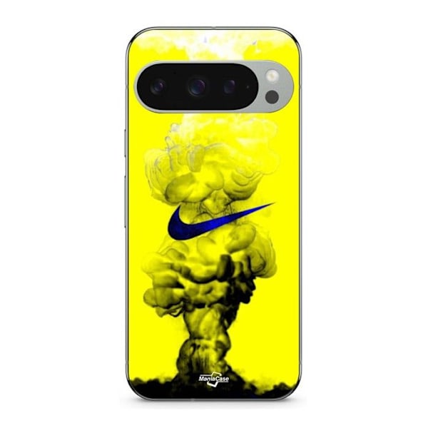 Coque - MANIACASE - Google Pixel 9 Pro - Silikon - Svart - Just Do It Svart