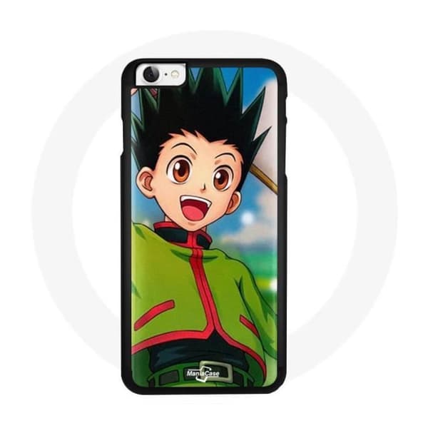 iPhone 5 Cover - Maniacase - Gon - Blød - Sort - Design Anime Hunter X Hunter