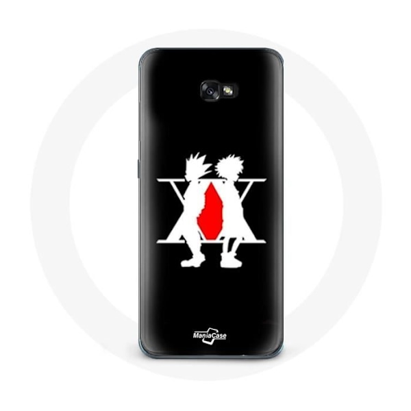 Coque för Samsung Galaxy A3 2017 Hunter x Hunter Manga Logotyp Svart